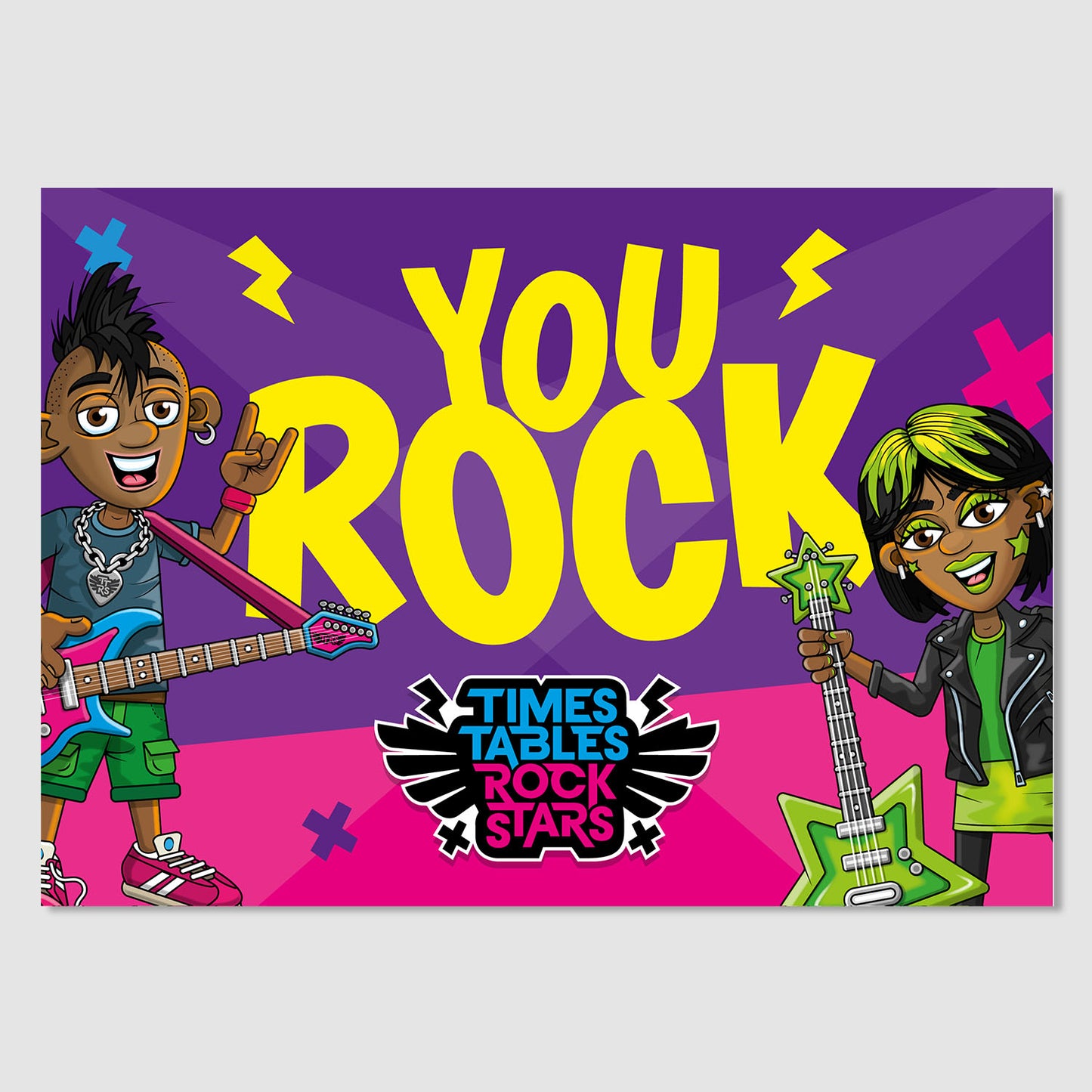 You Rock Postcard (10 Pack)
